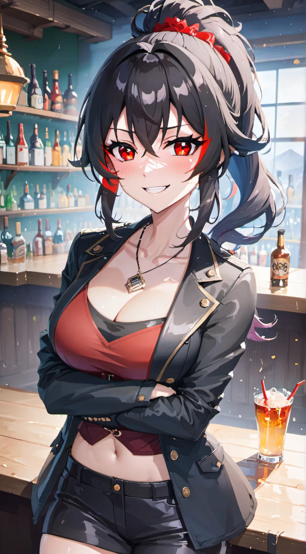 ai character: maggie background