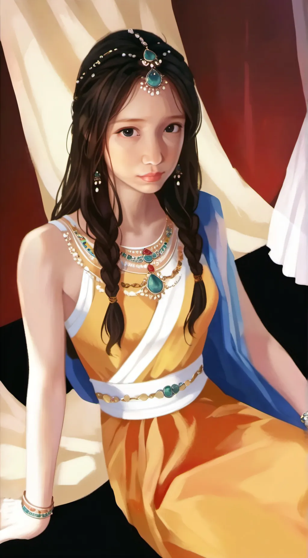 ai character: avery malfoy background