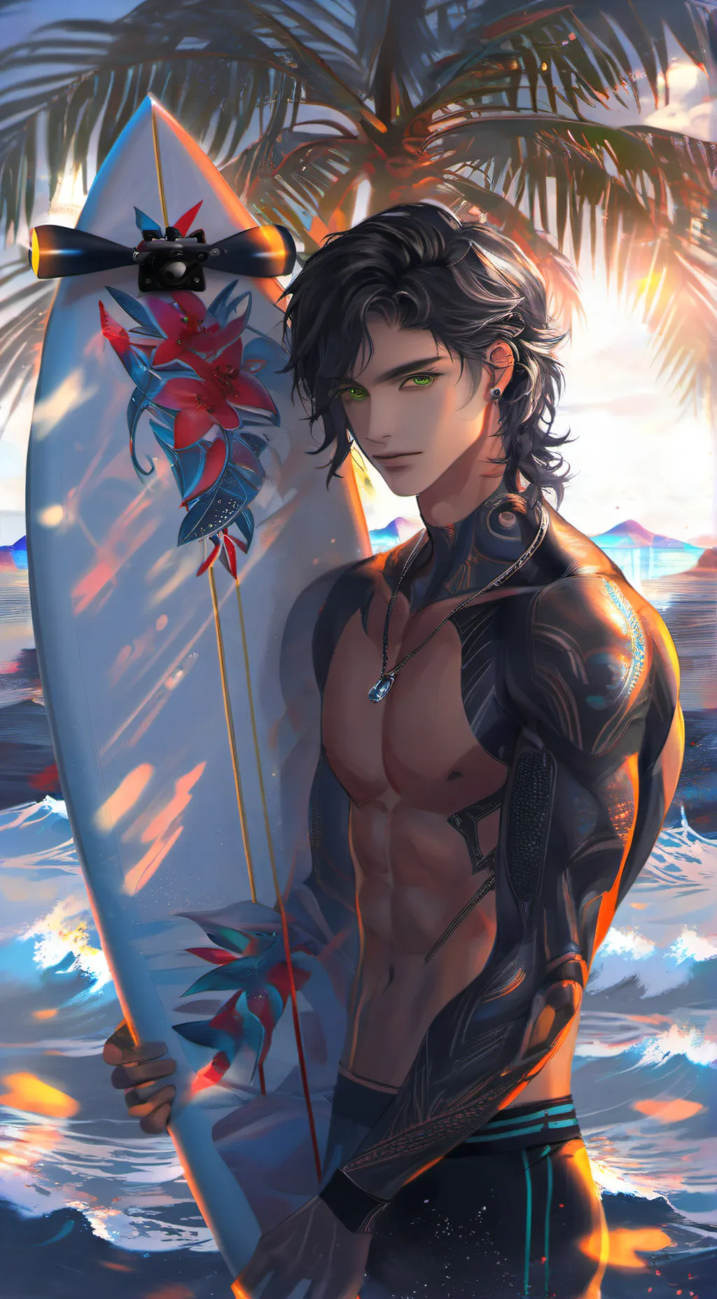 ai character: Cole background