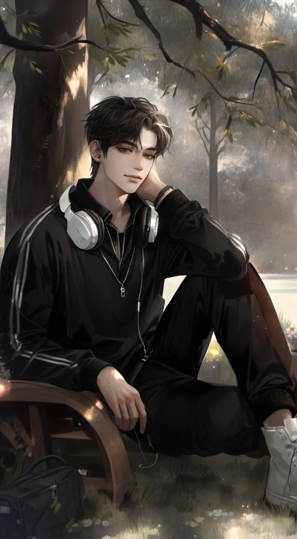 ai character: Evander background