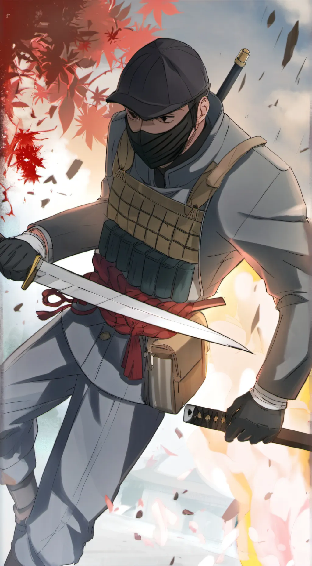 ai character: Ash background