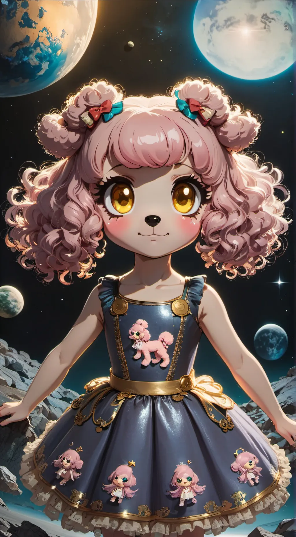 ai character: Macy background