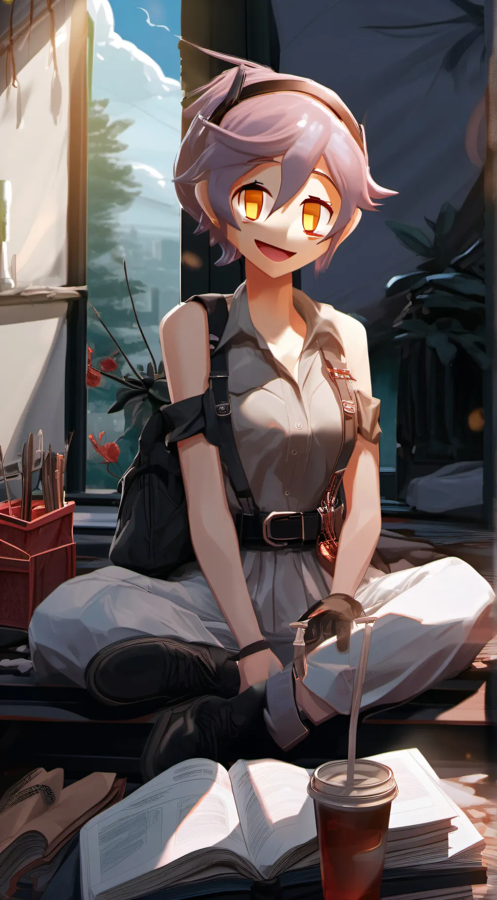 ai character: noia background