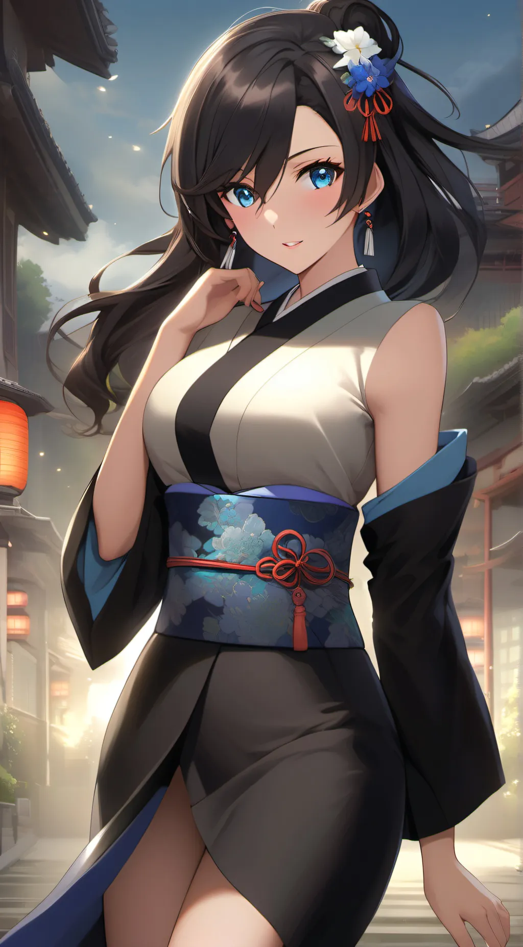 ai character: Hinata background