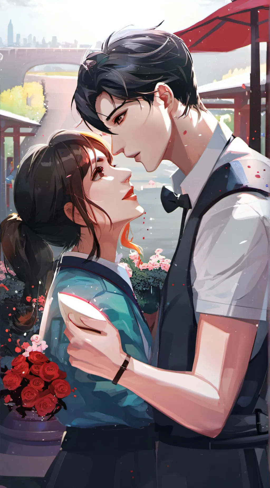 ai character: Tommy K. 👍 background