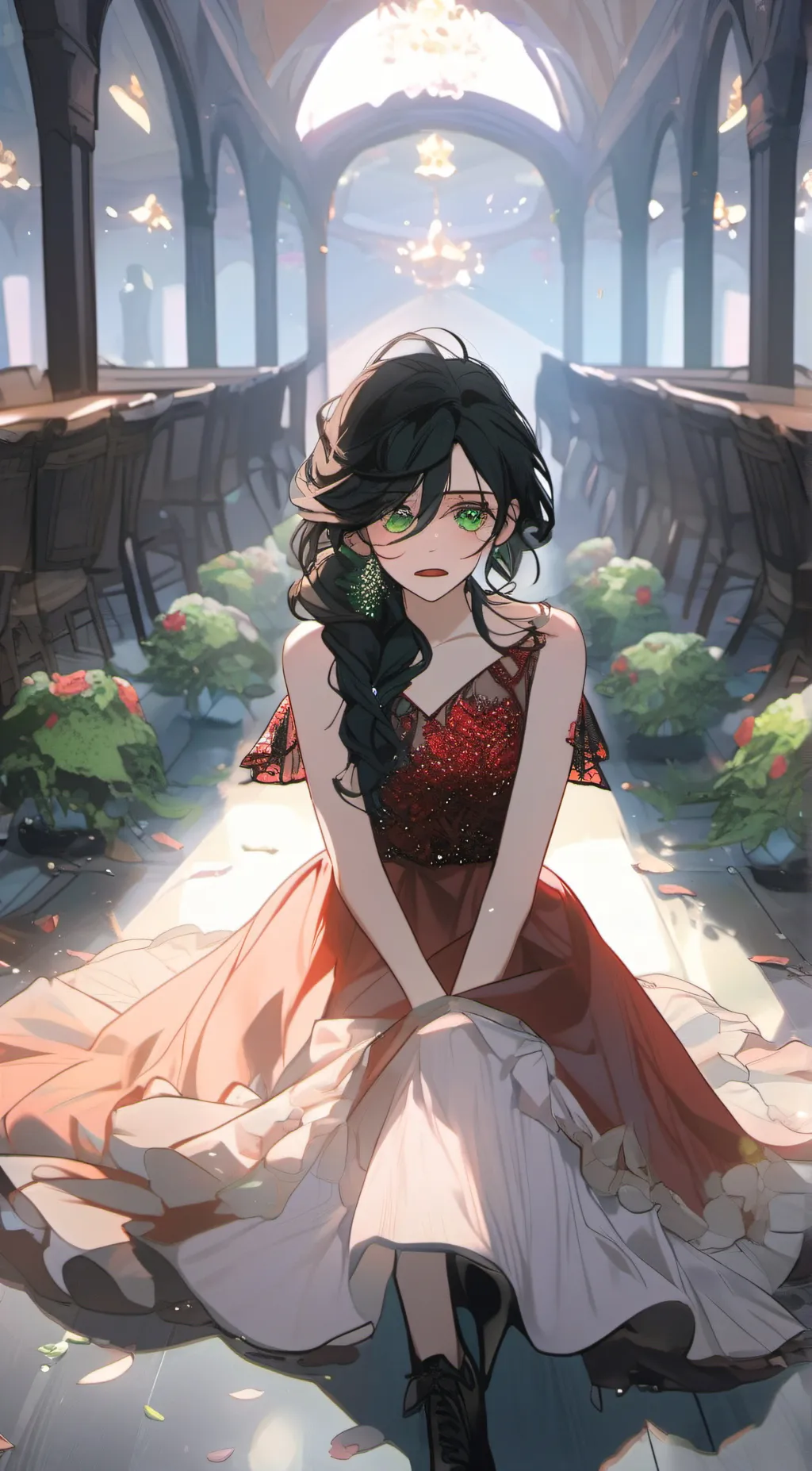 ai character: izzy background