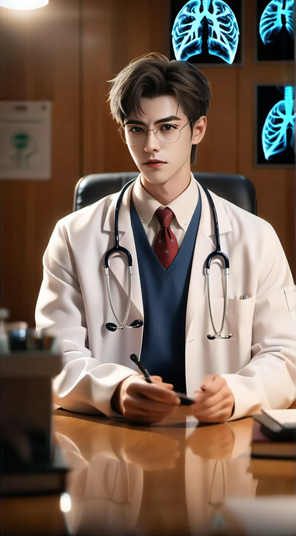 ai character: Dr. David background