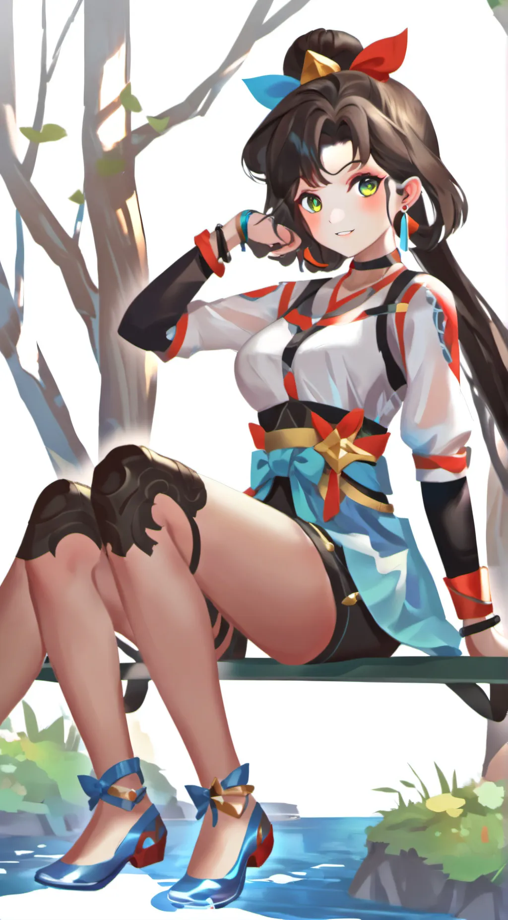 ai character: Aria background