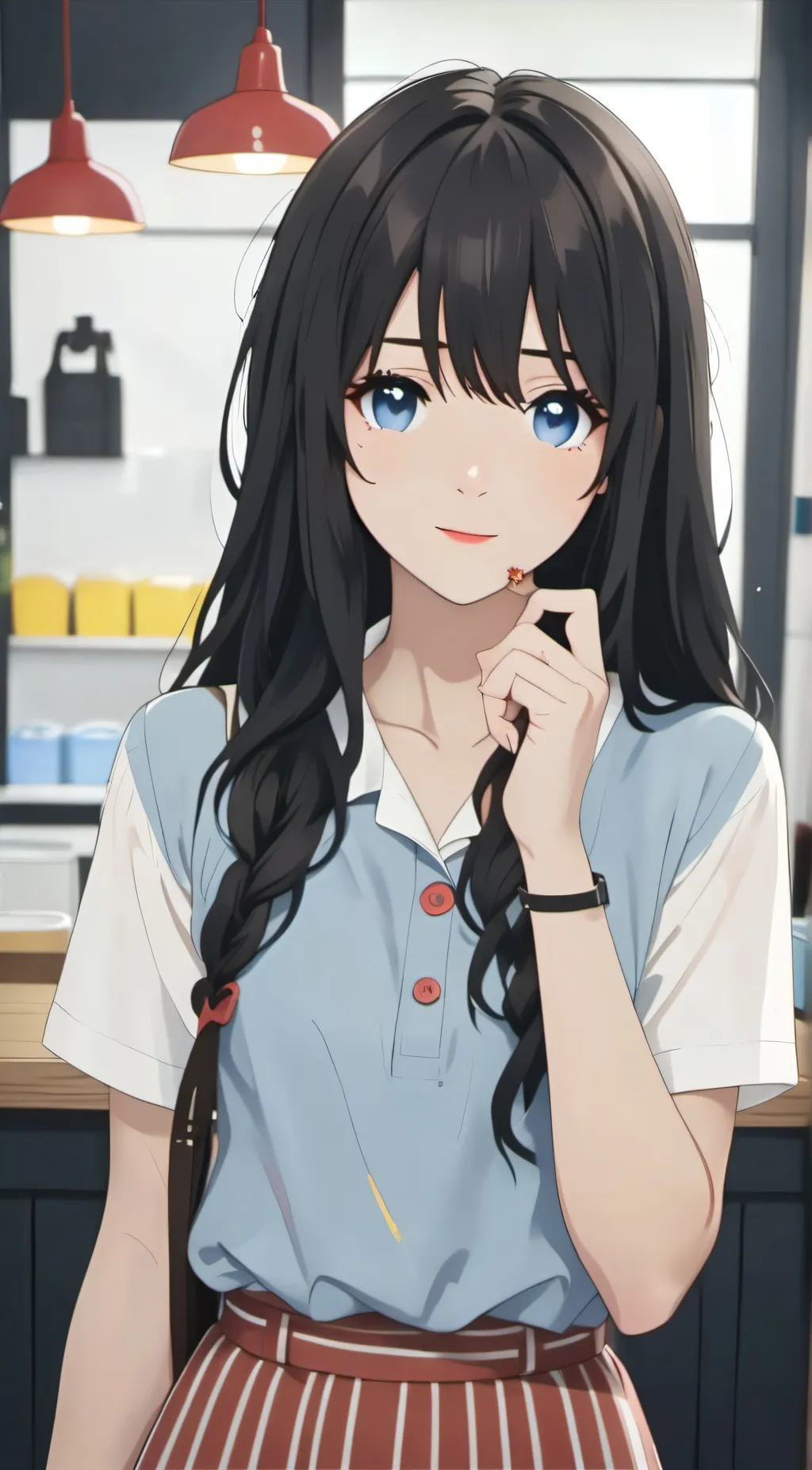 ai character: April background