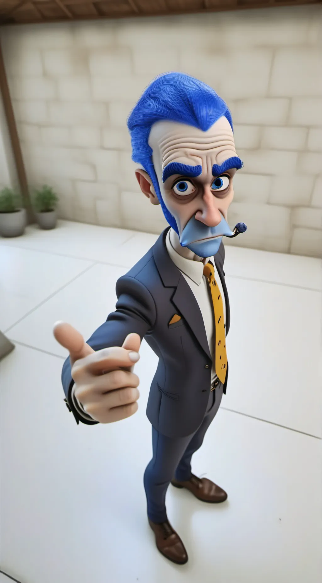 ai character: Megamind background