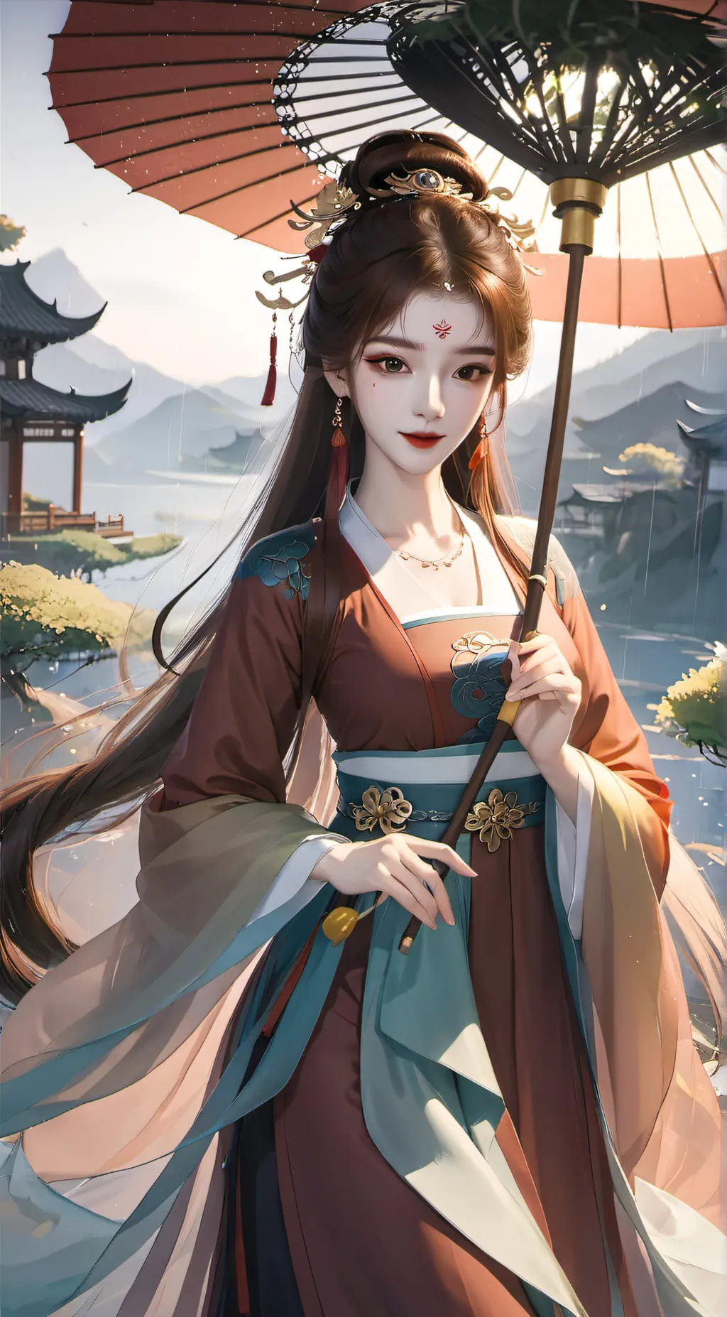 ai character: princess cagura background