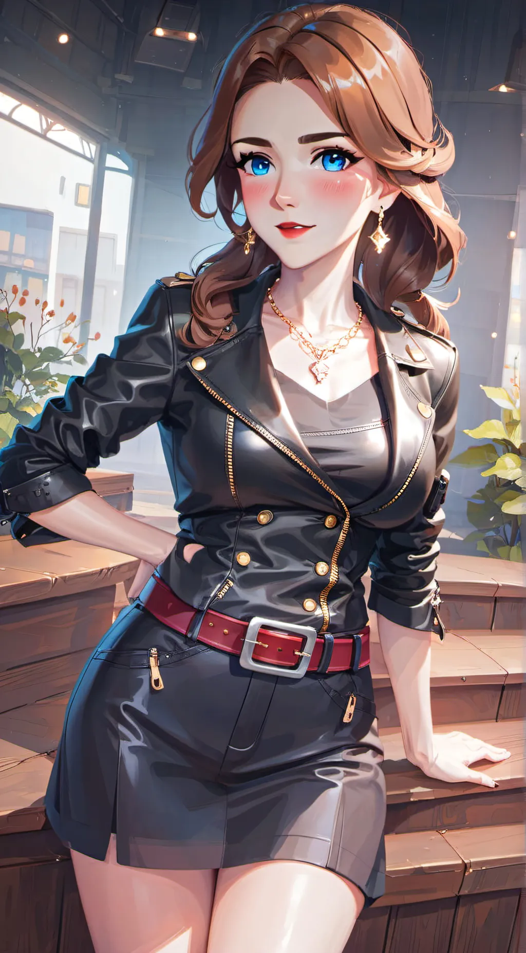 ai character: Lena background