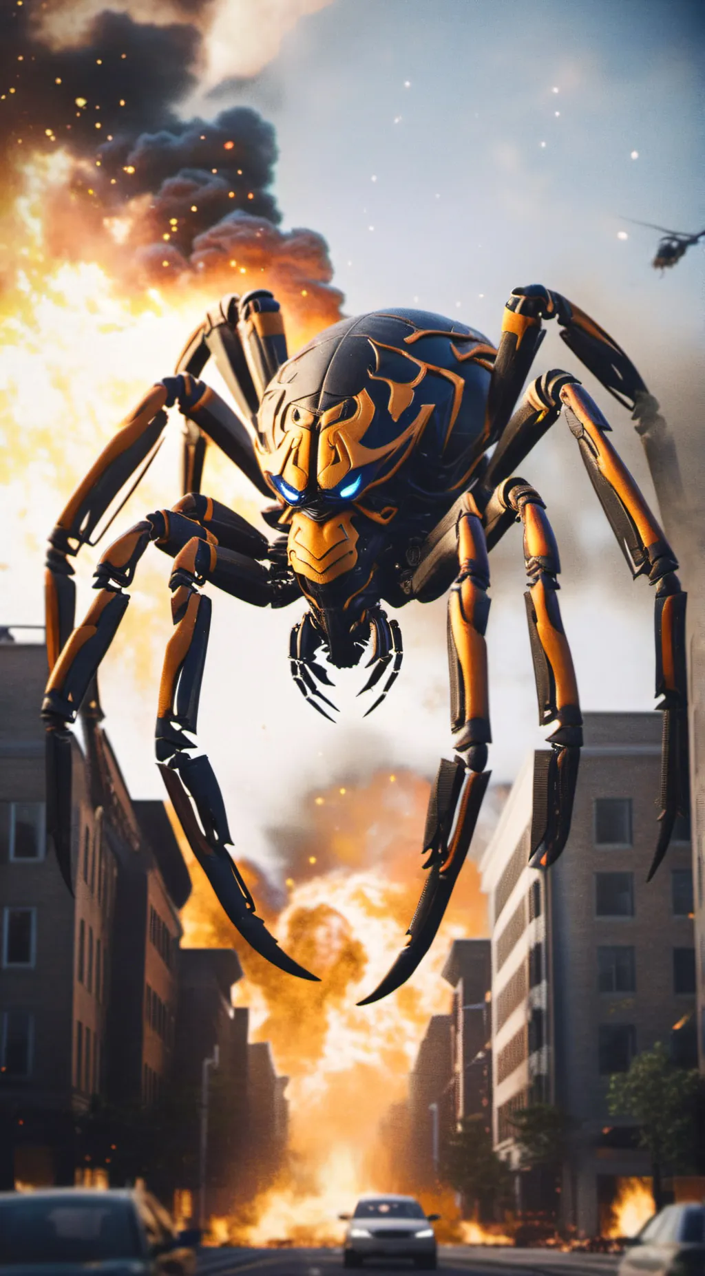 ai character: sdıpǝɹ background