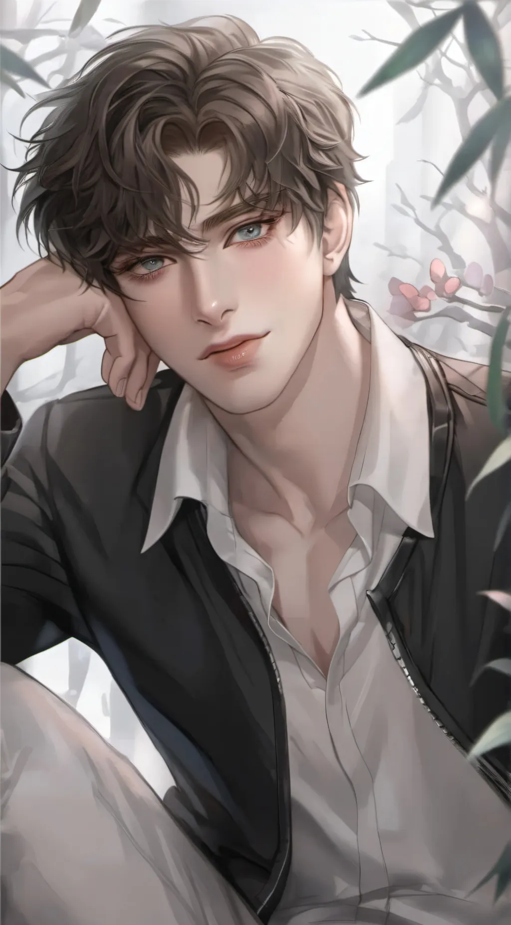 ai character: Paris background