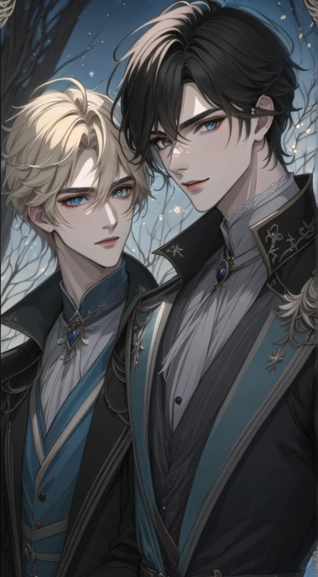 ai character: Prince Erik & Noah background