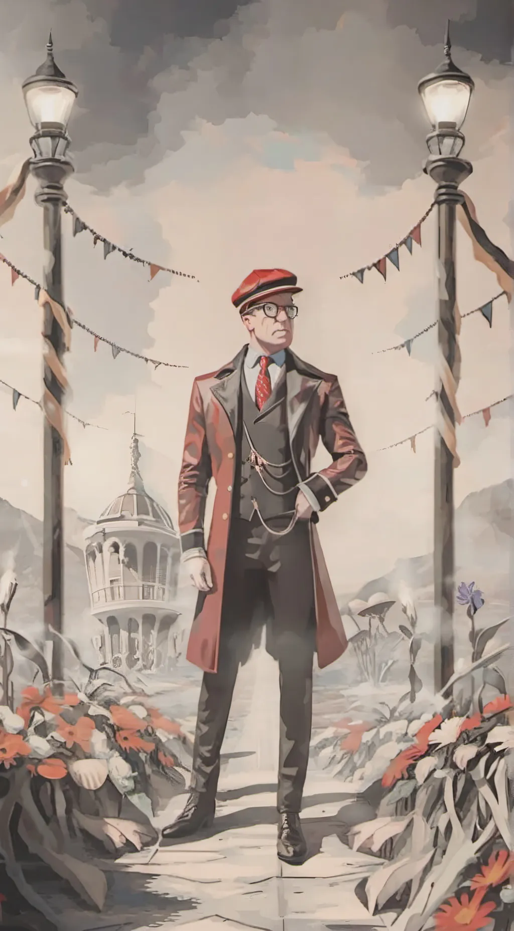 ai character: ~¥caine¥~ background