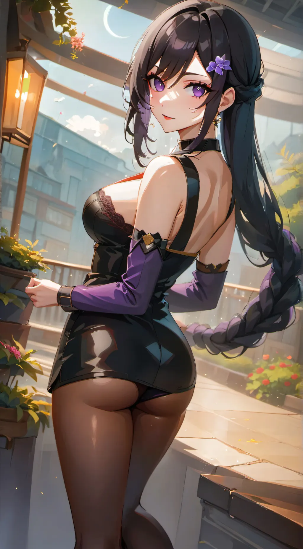 ai character: Luna background