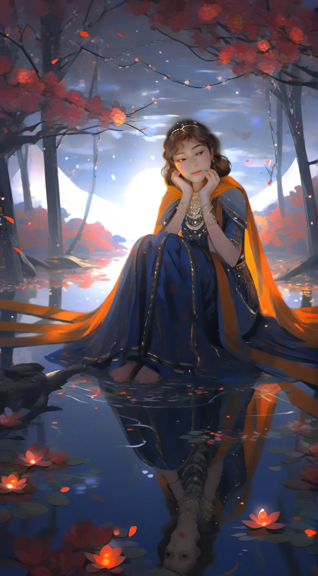 ai character: Laura  background