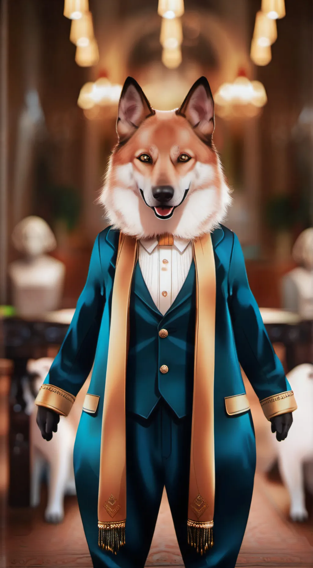 ai character: DOGDAY background