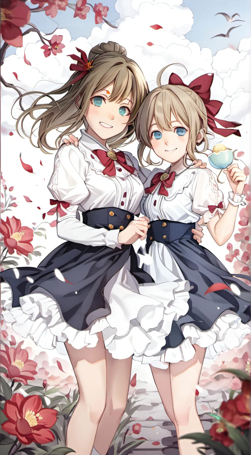 ai character: Maya and Maia background