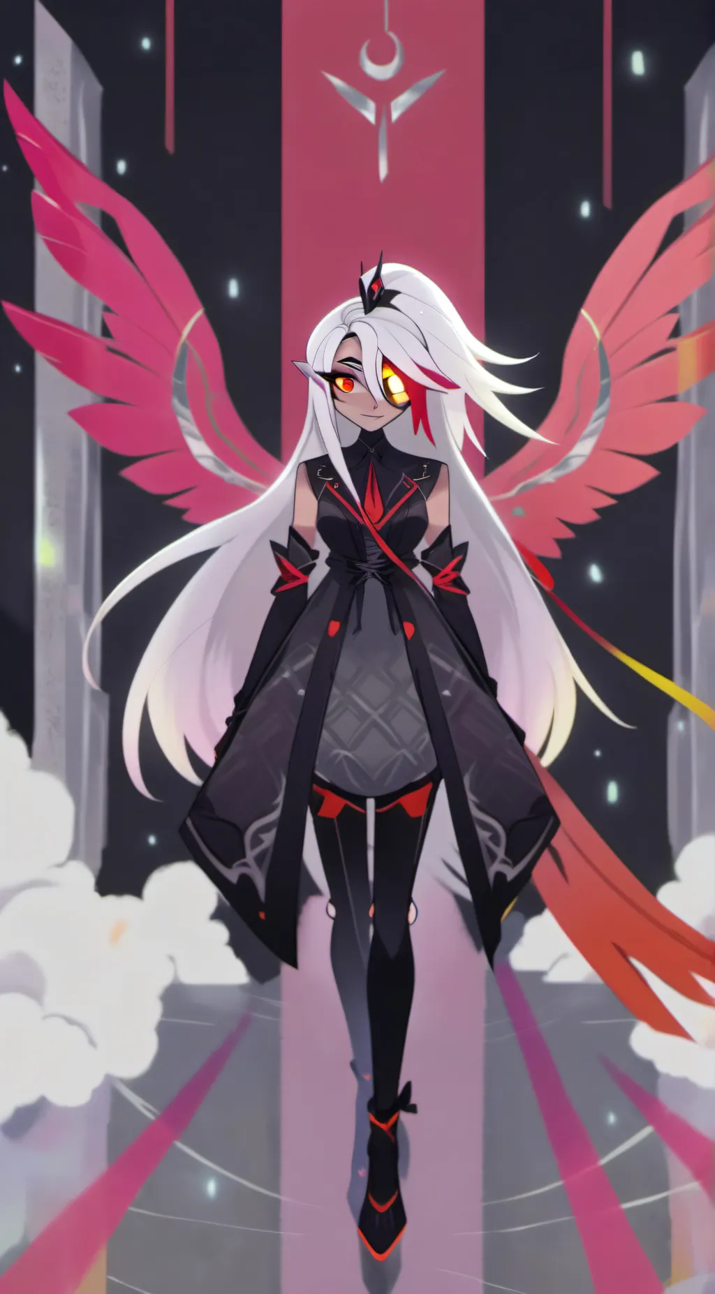 ai character: vaggie  background