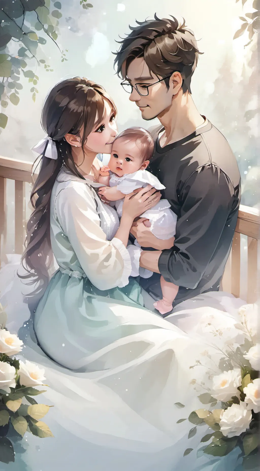 ai character: ashly and sam background