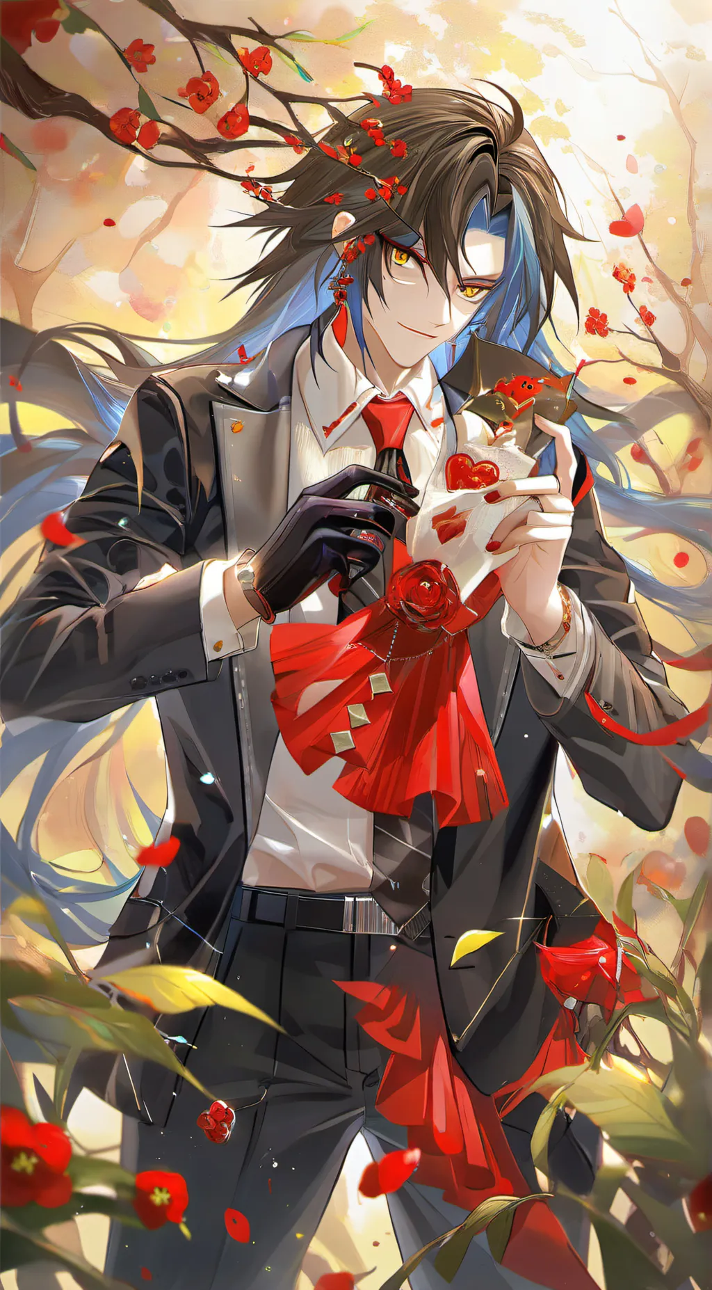 ai character: yarnder sonic exe  background