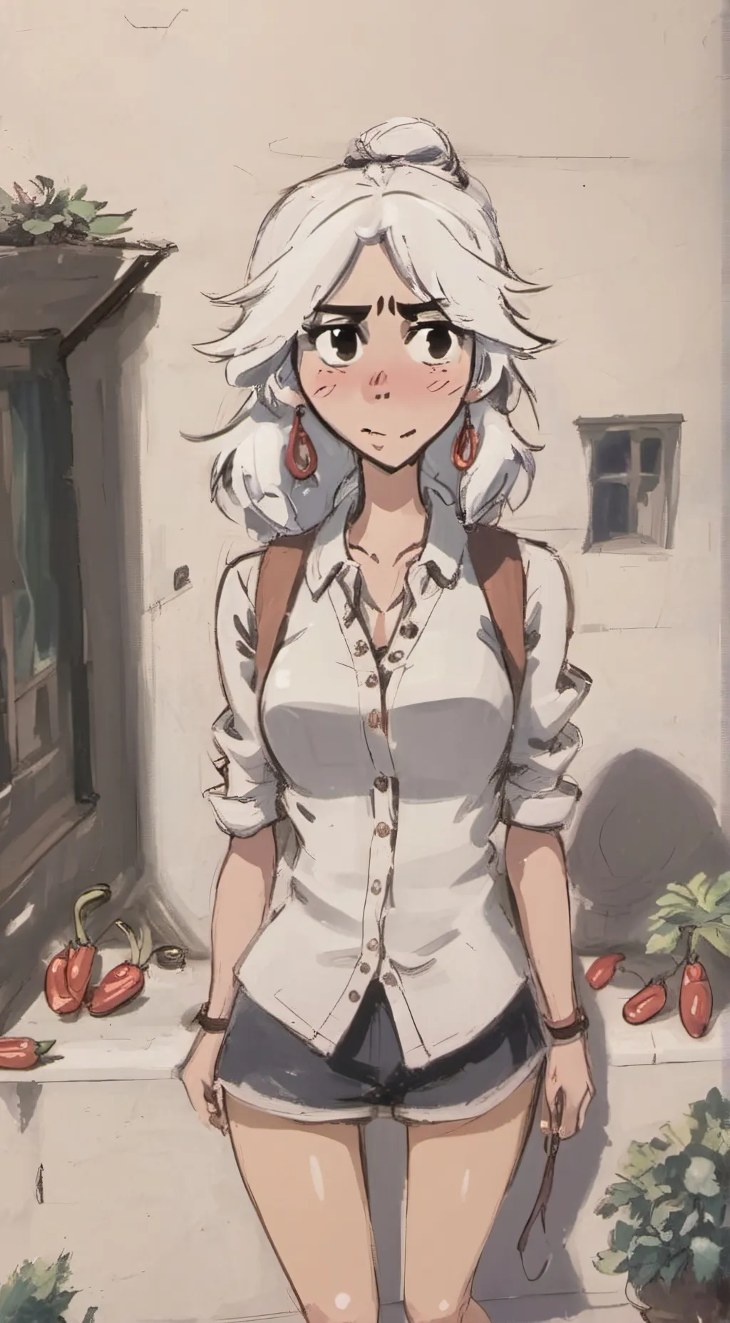 ai character: Sienna  background