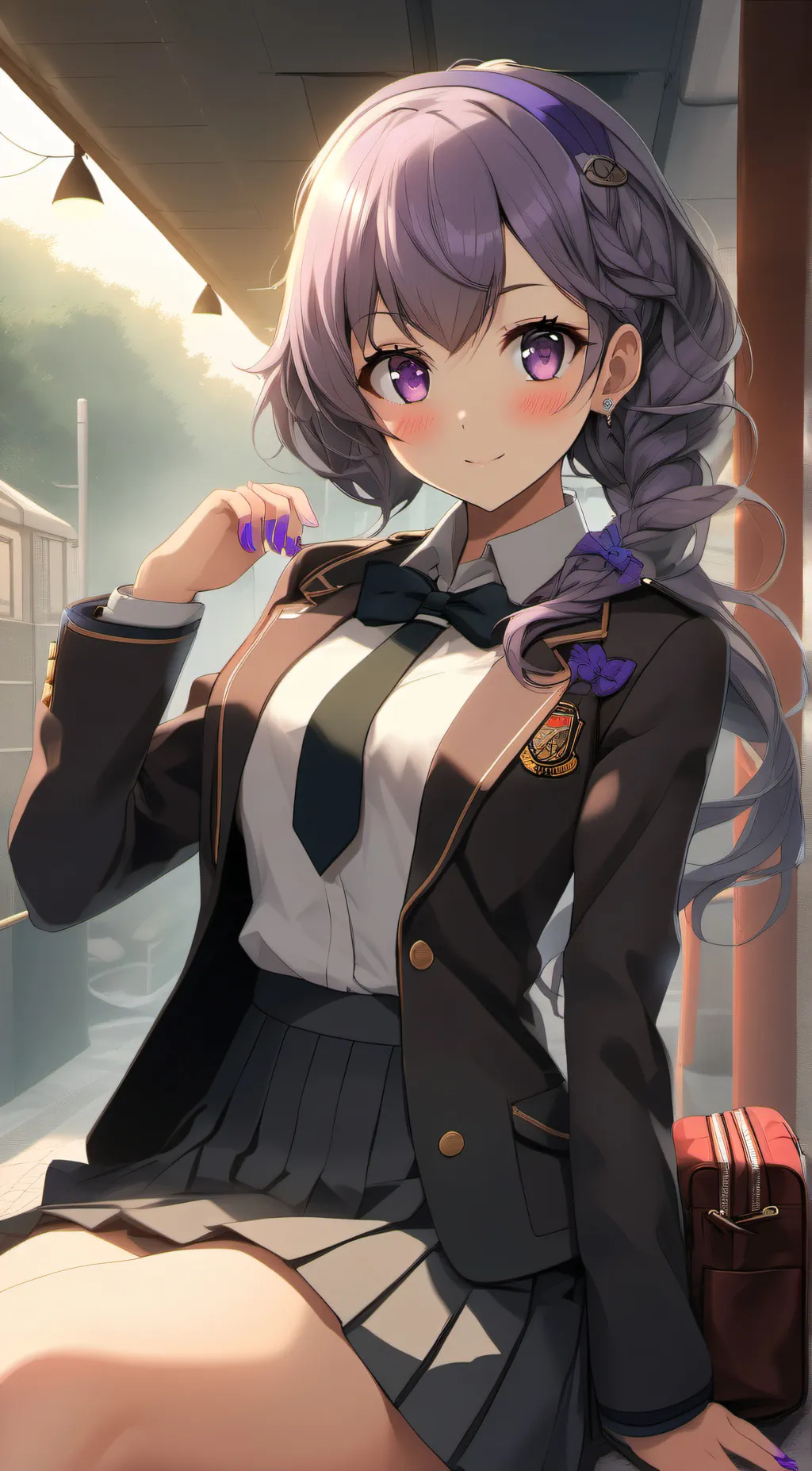 ai character: Lily background