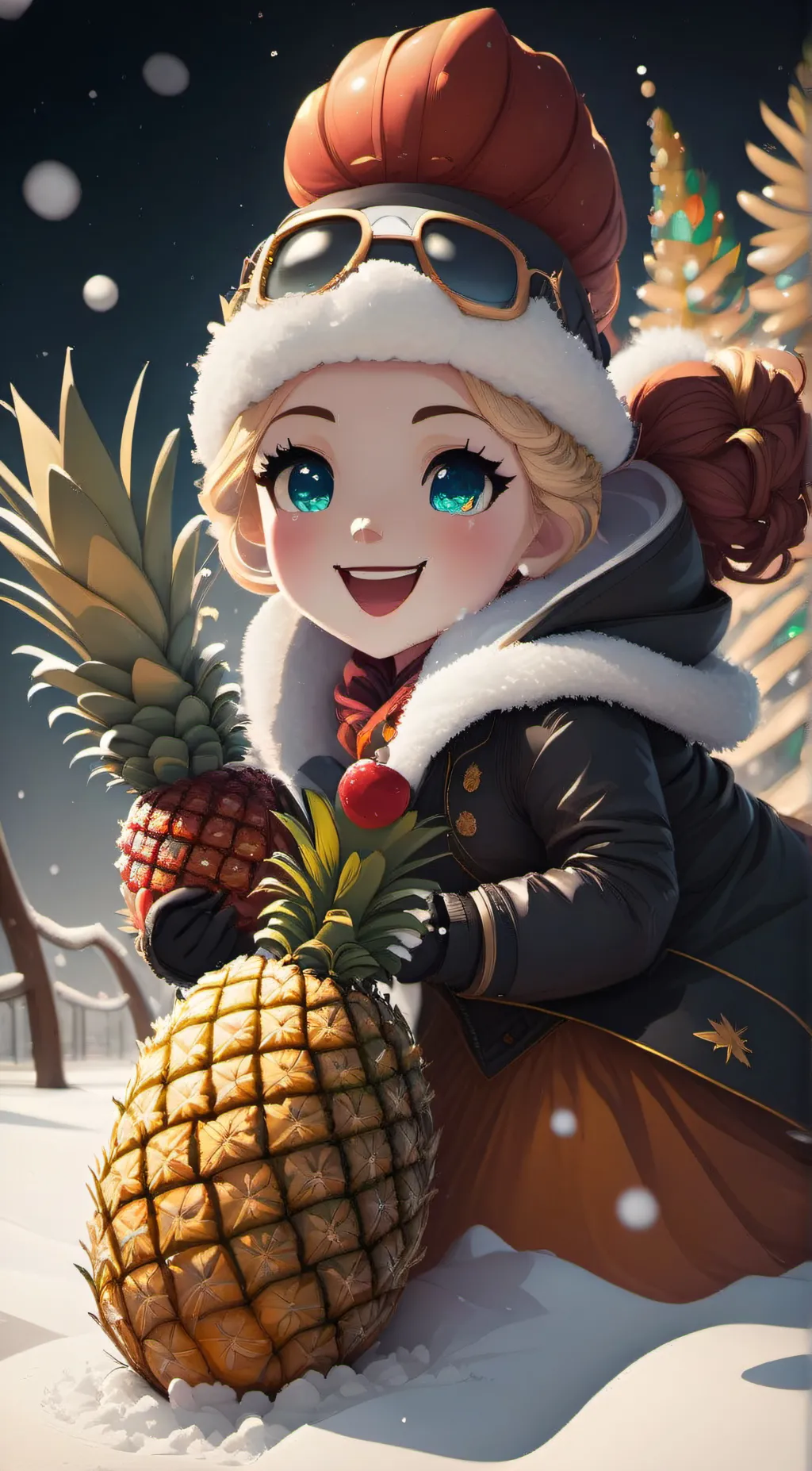 Talkie AI - Chat with Pineapple snowman