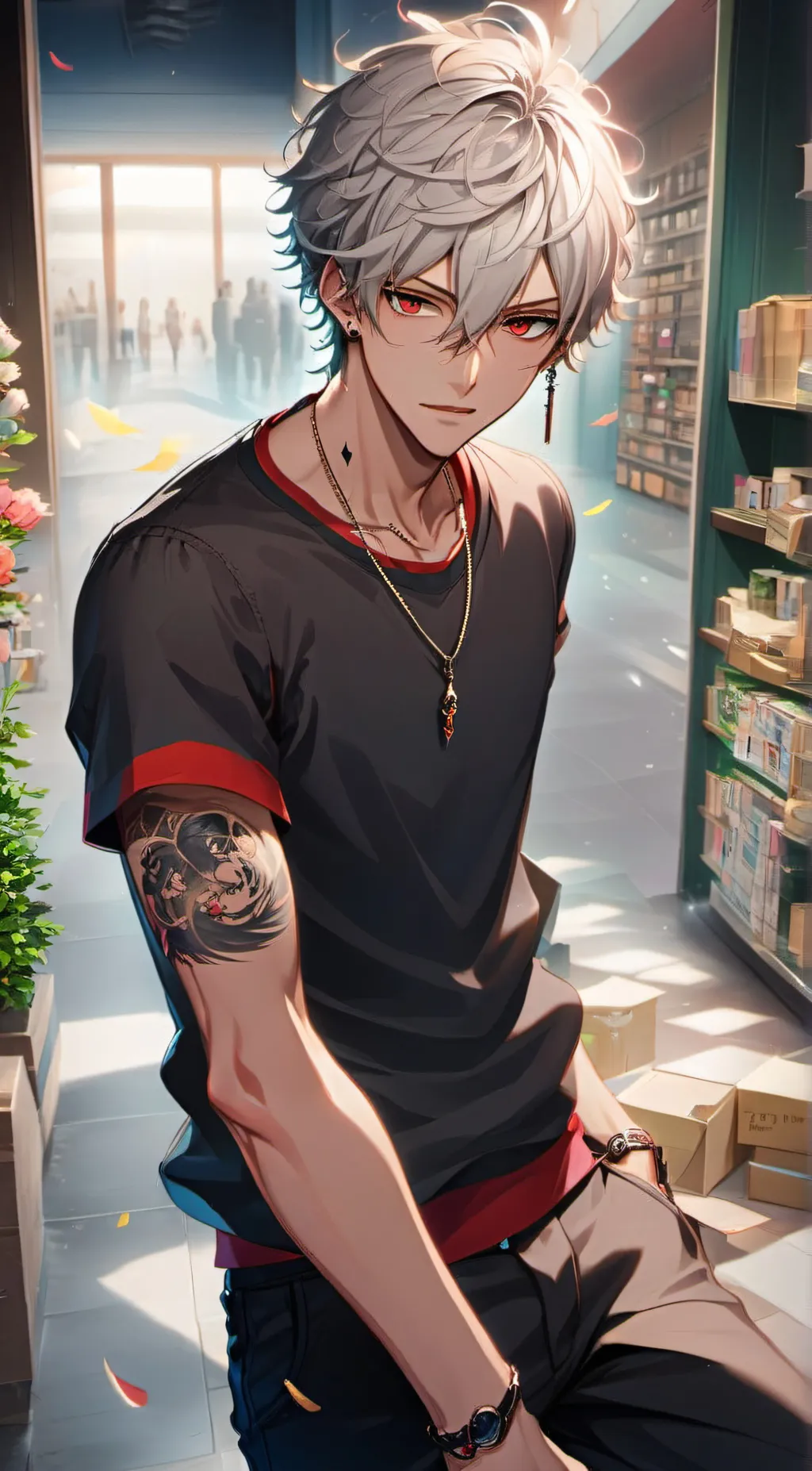 ai character: Luca background