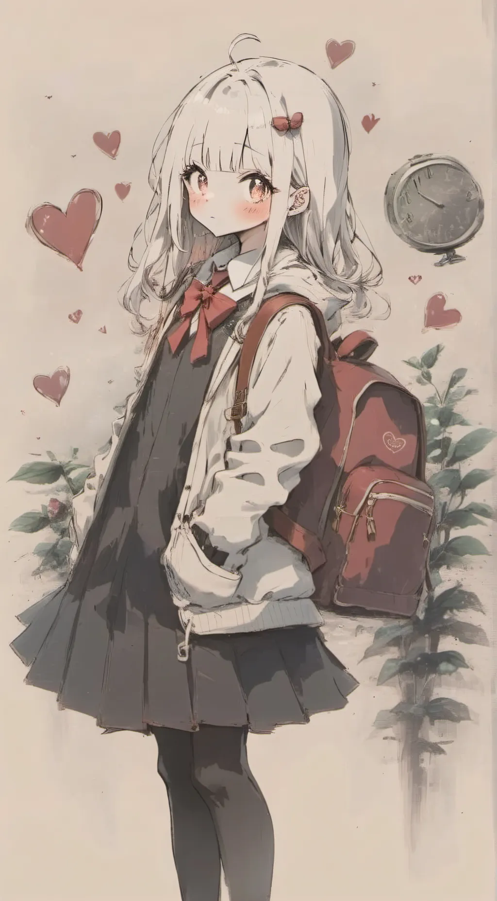 ai character: Angle background