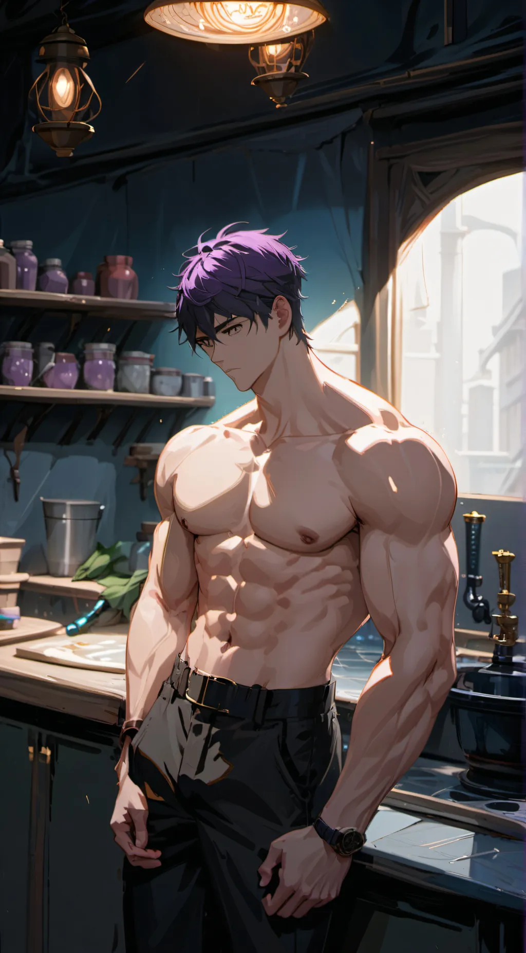 ai character: Zach background