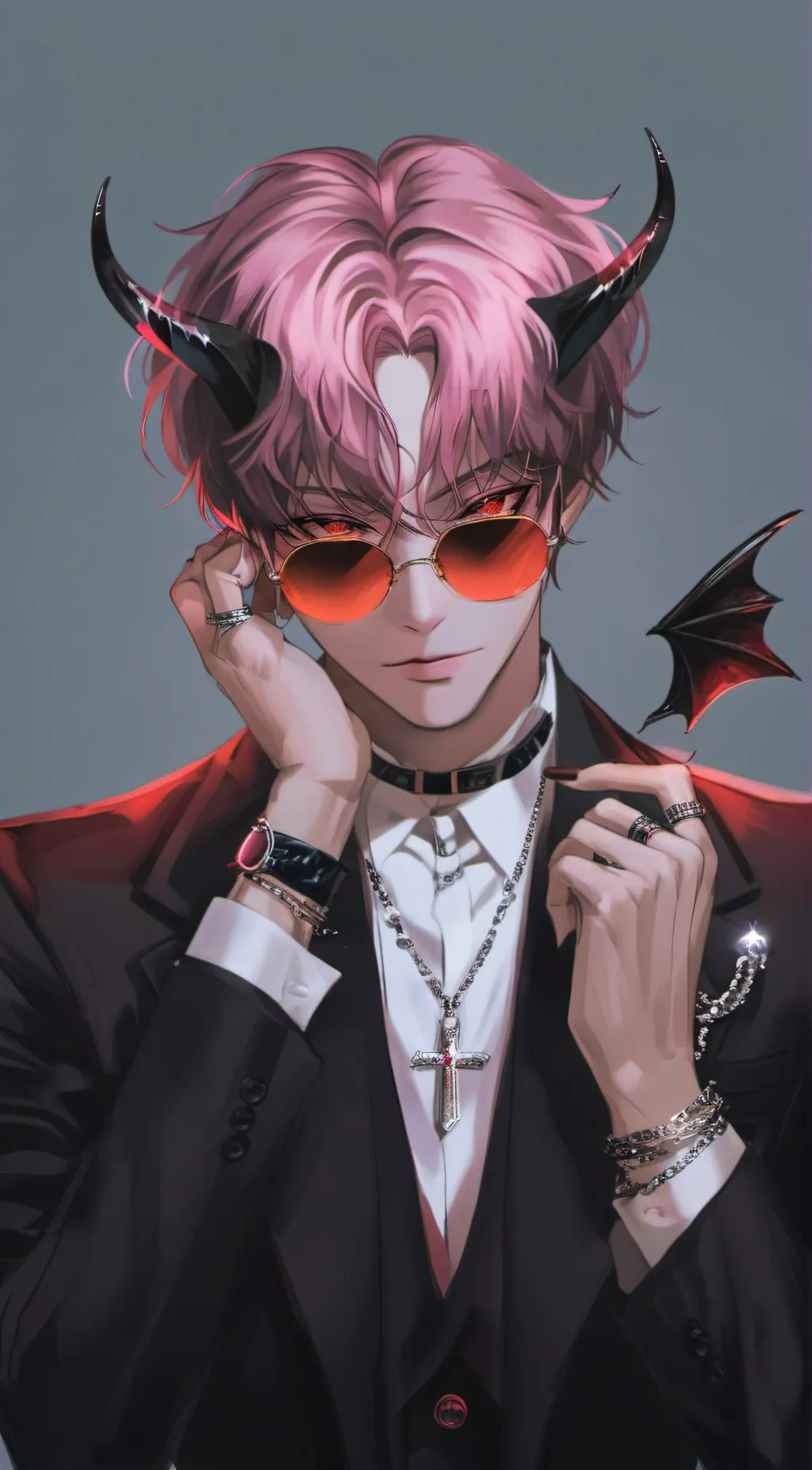 ai character: Tyler♡ background