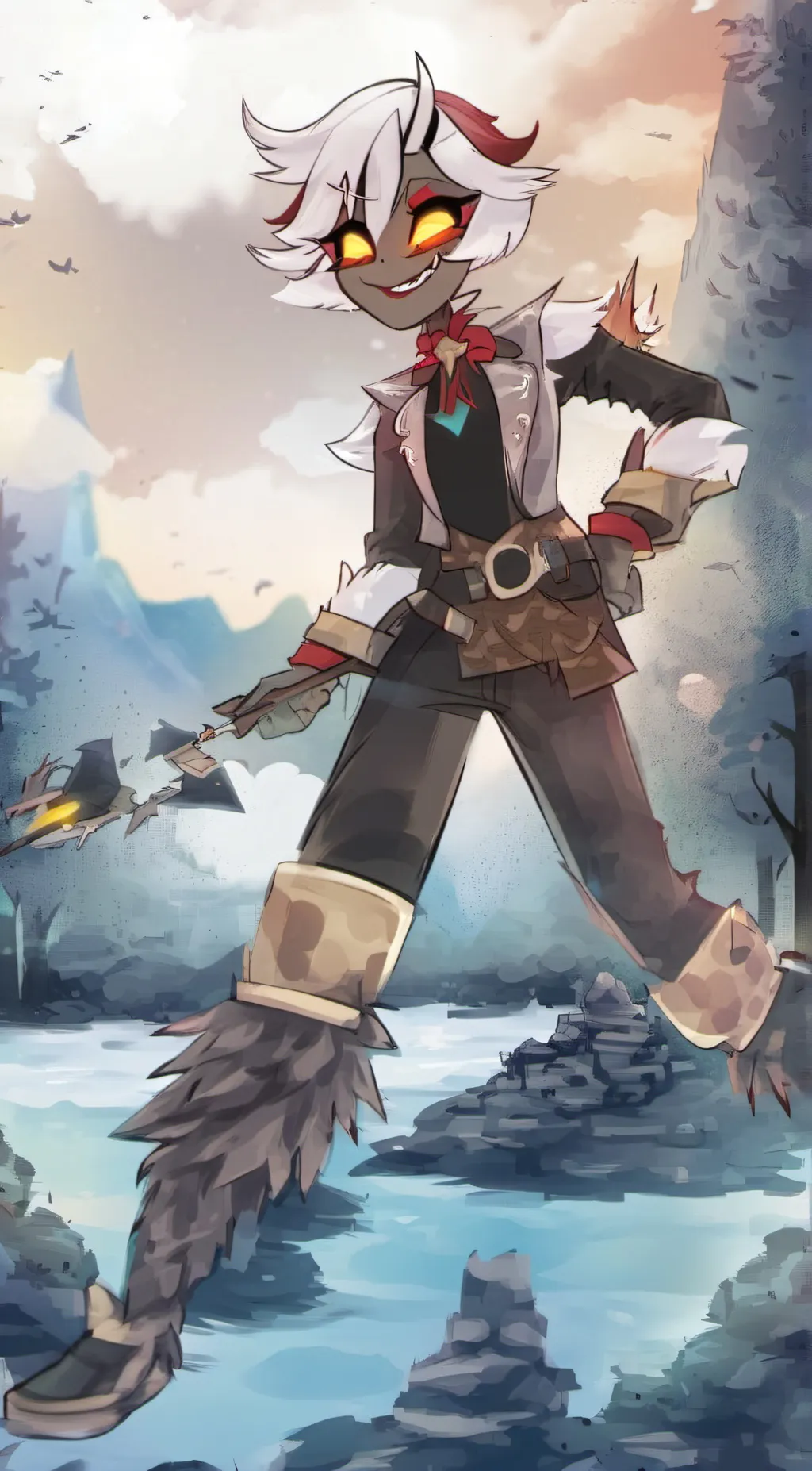 ai character: Kitty background