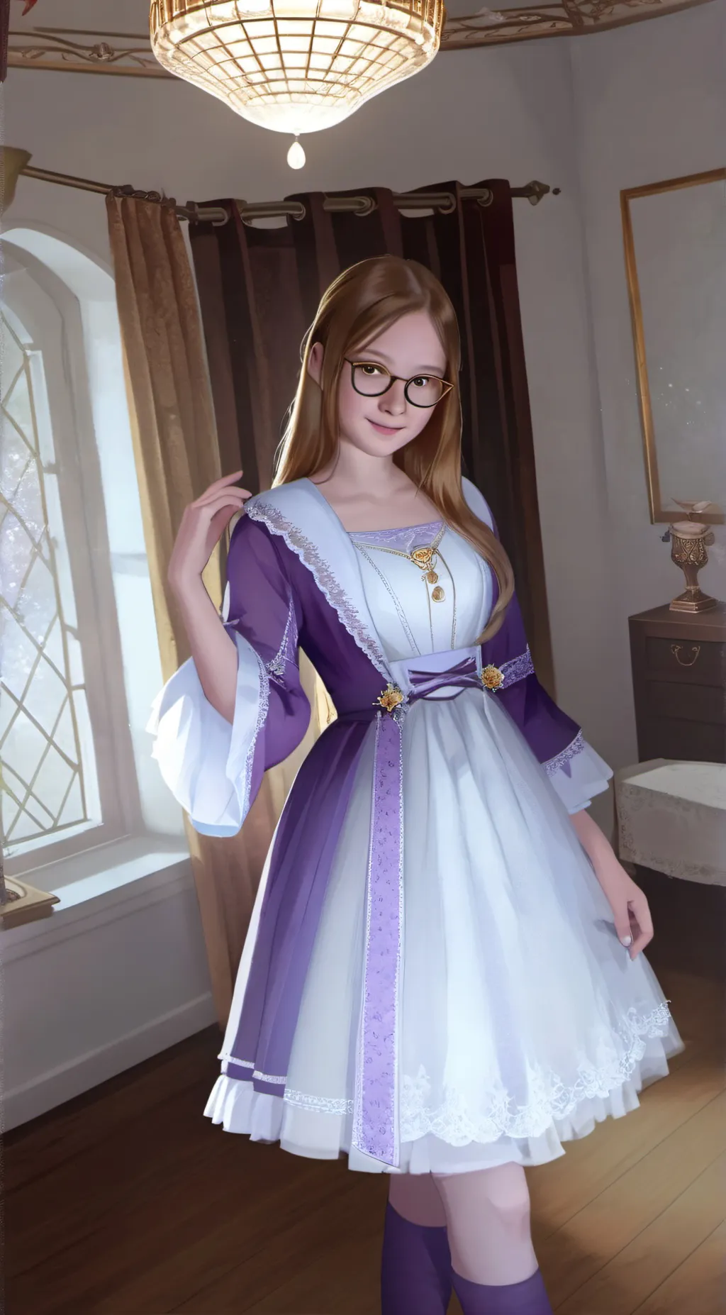 ai character: nadia background