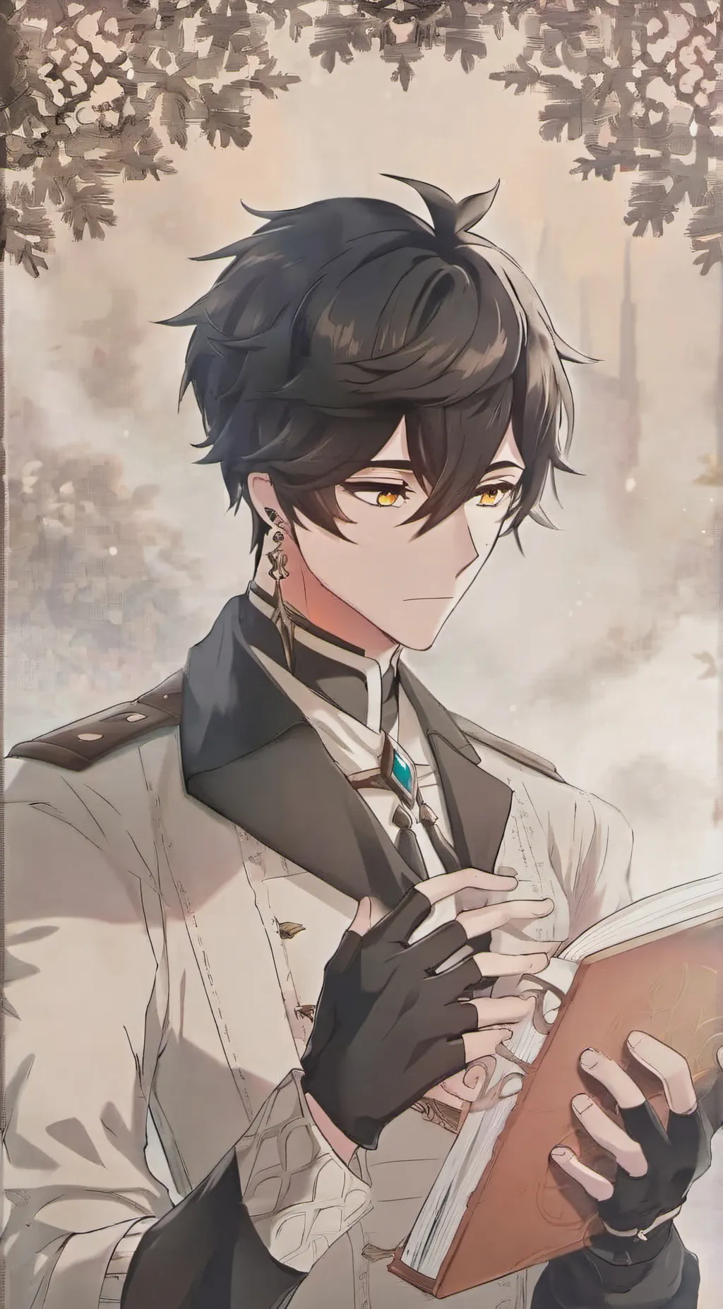 ai character: Alexander  background