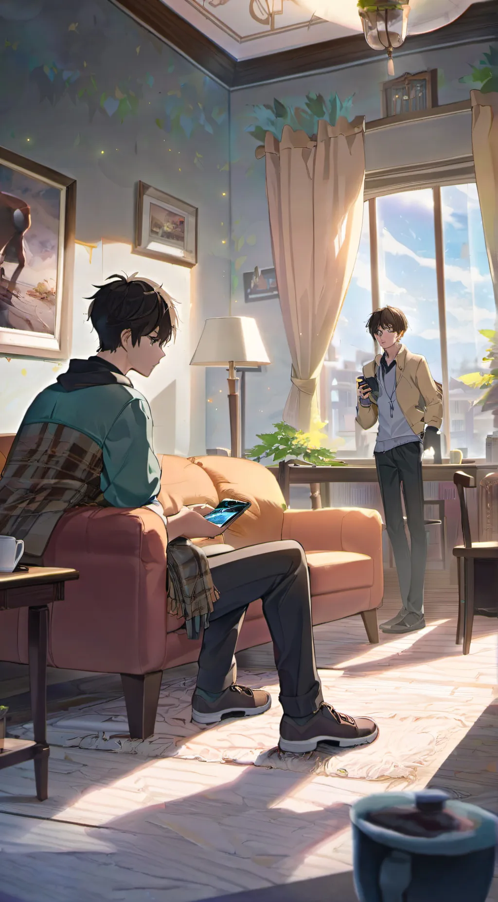 ai character: zach background