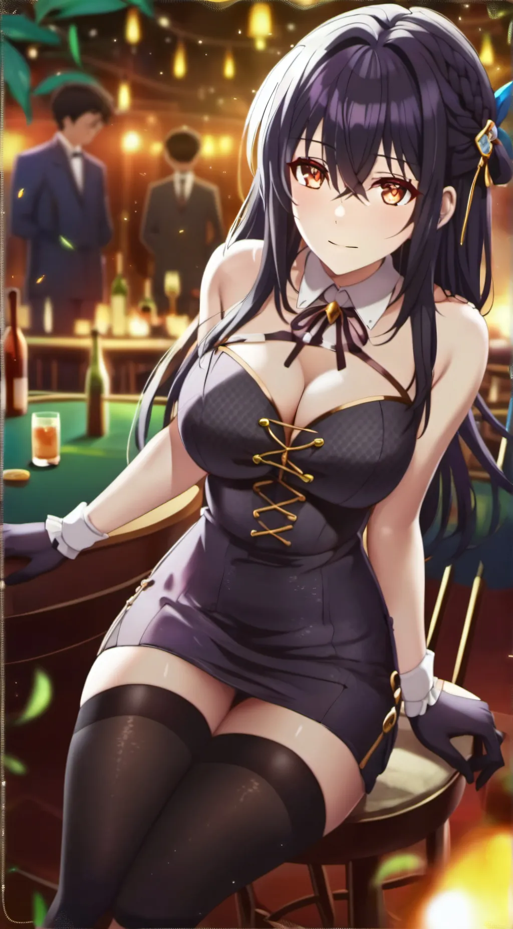 ai character: 💙Alice Burnham🩷 background