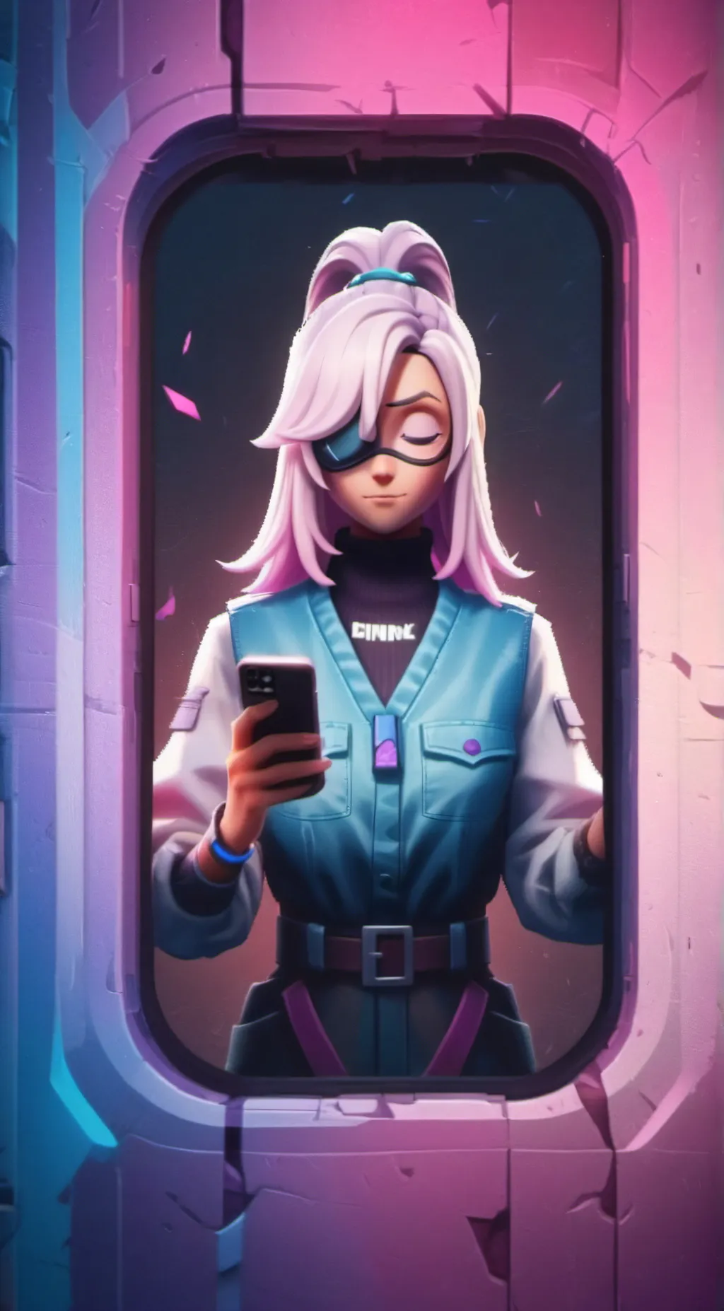 ai character: lily background