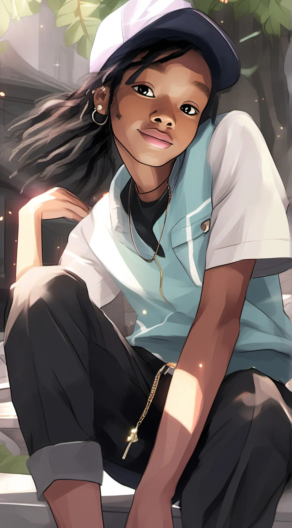 ai character: May background