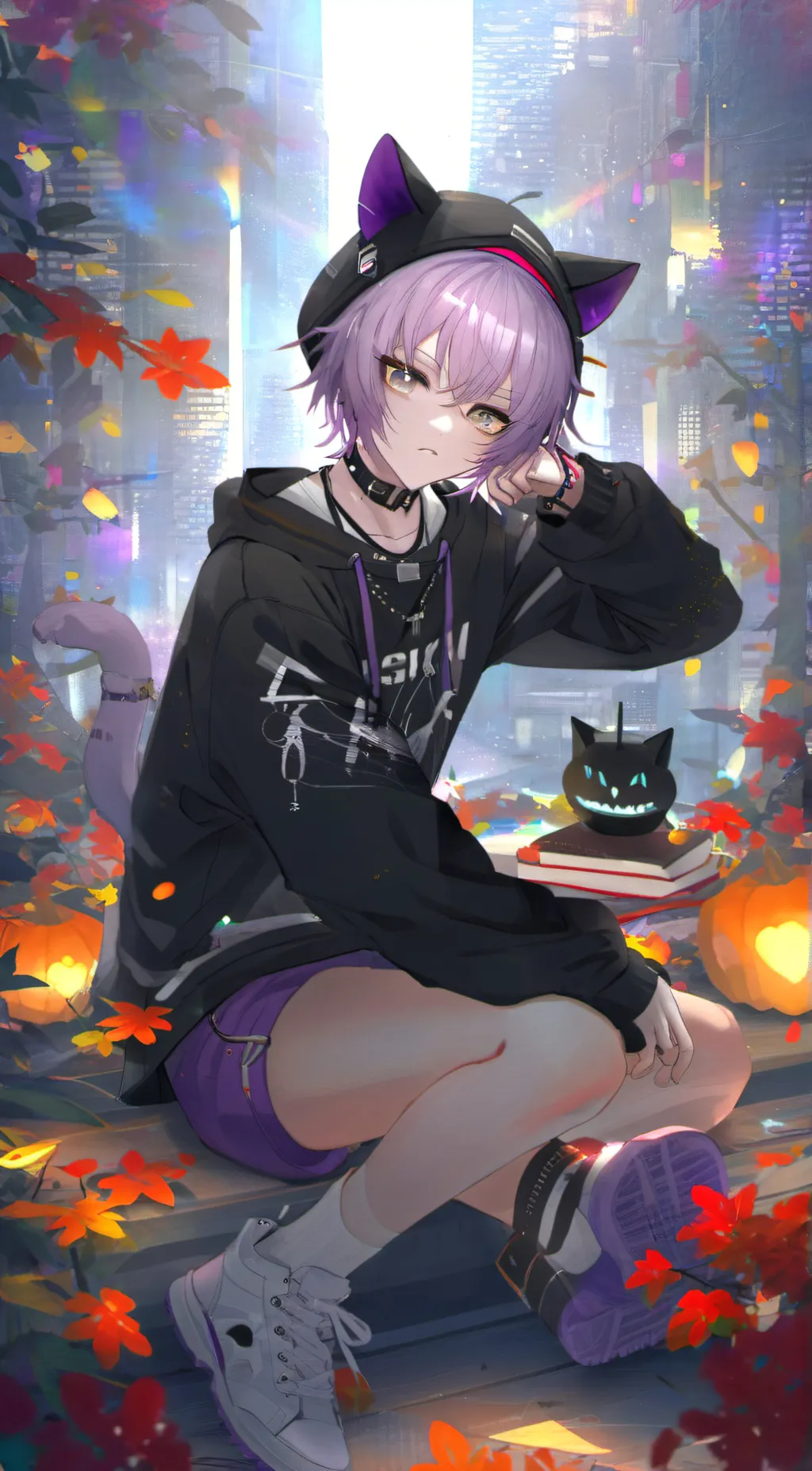 ai character: Leo background