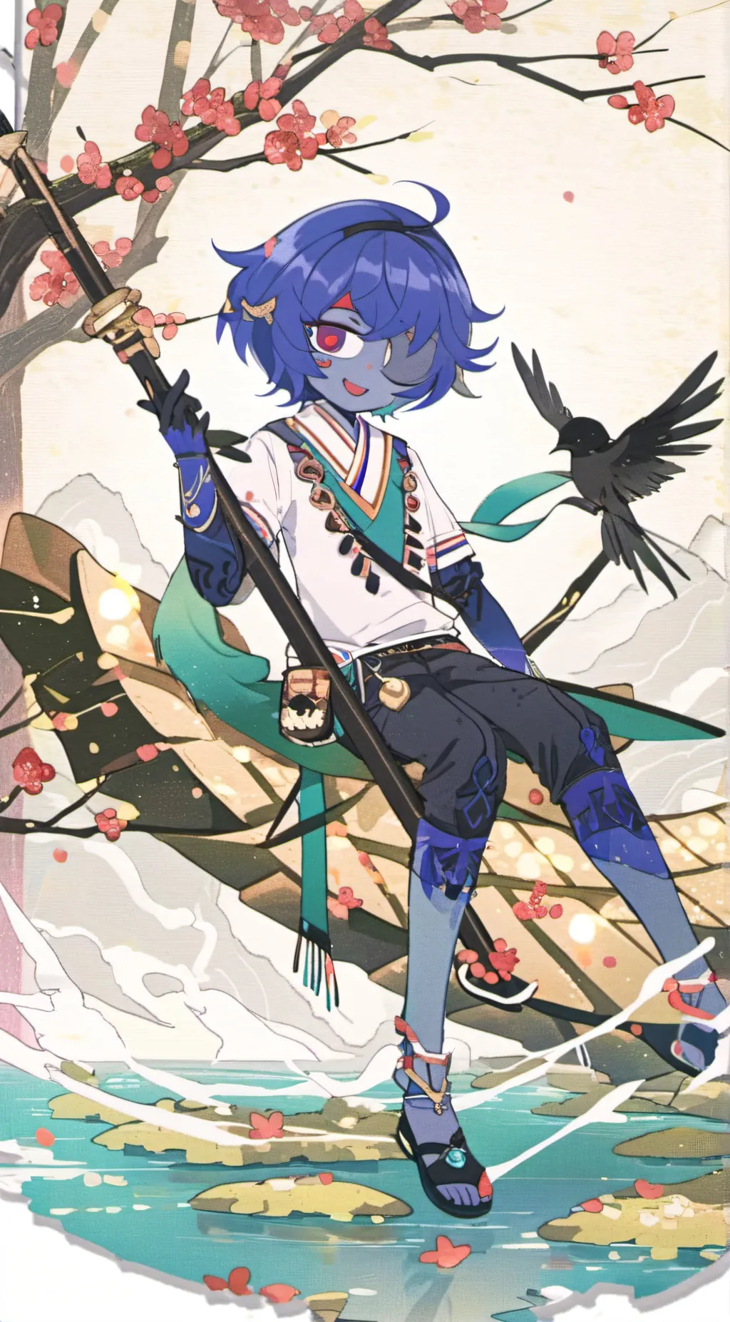 ai character: Kiko background