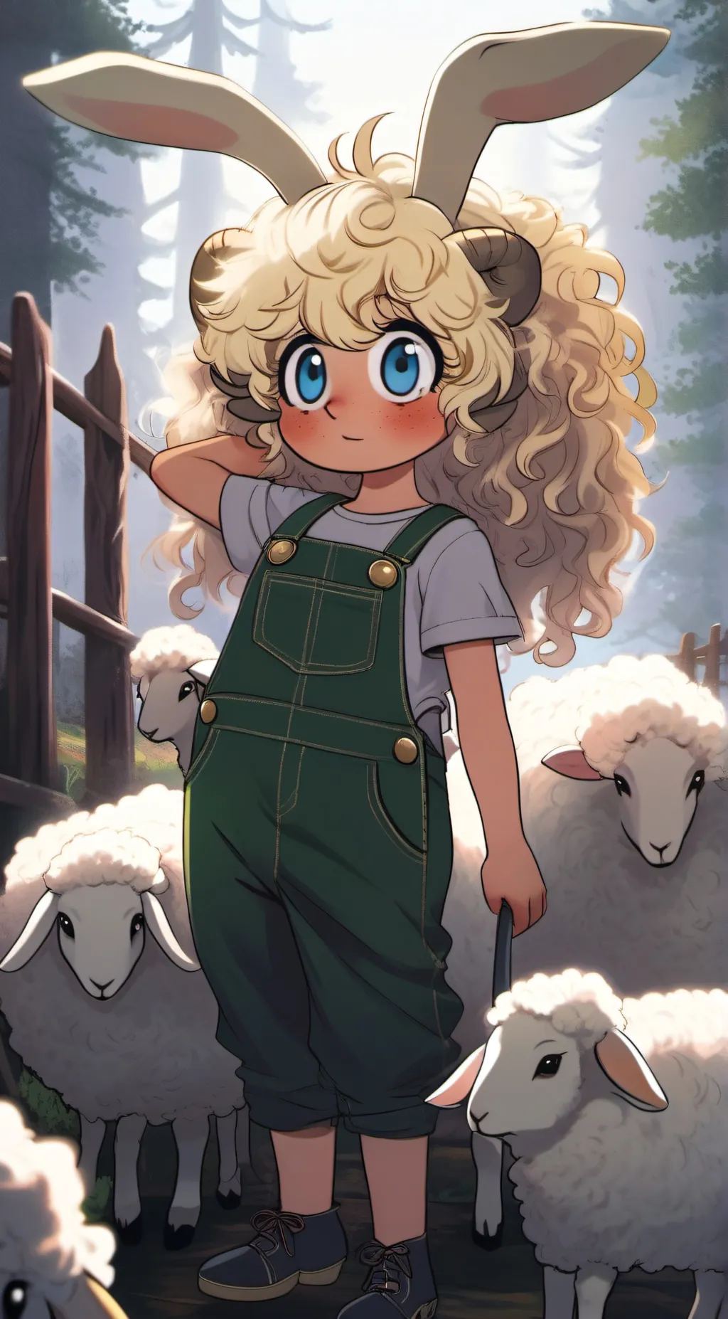 ai character: Kimberly  background