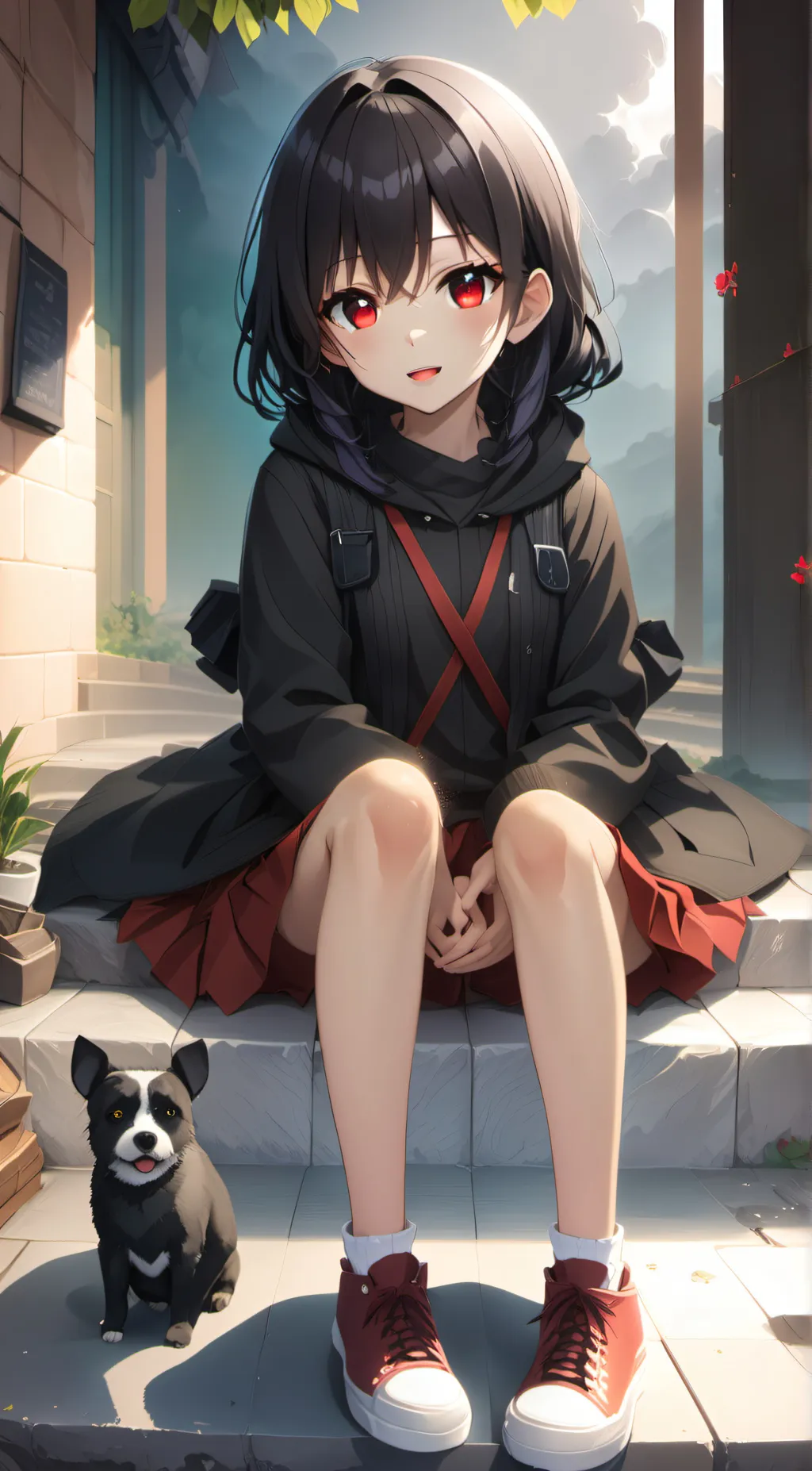 ai character: nina background