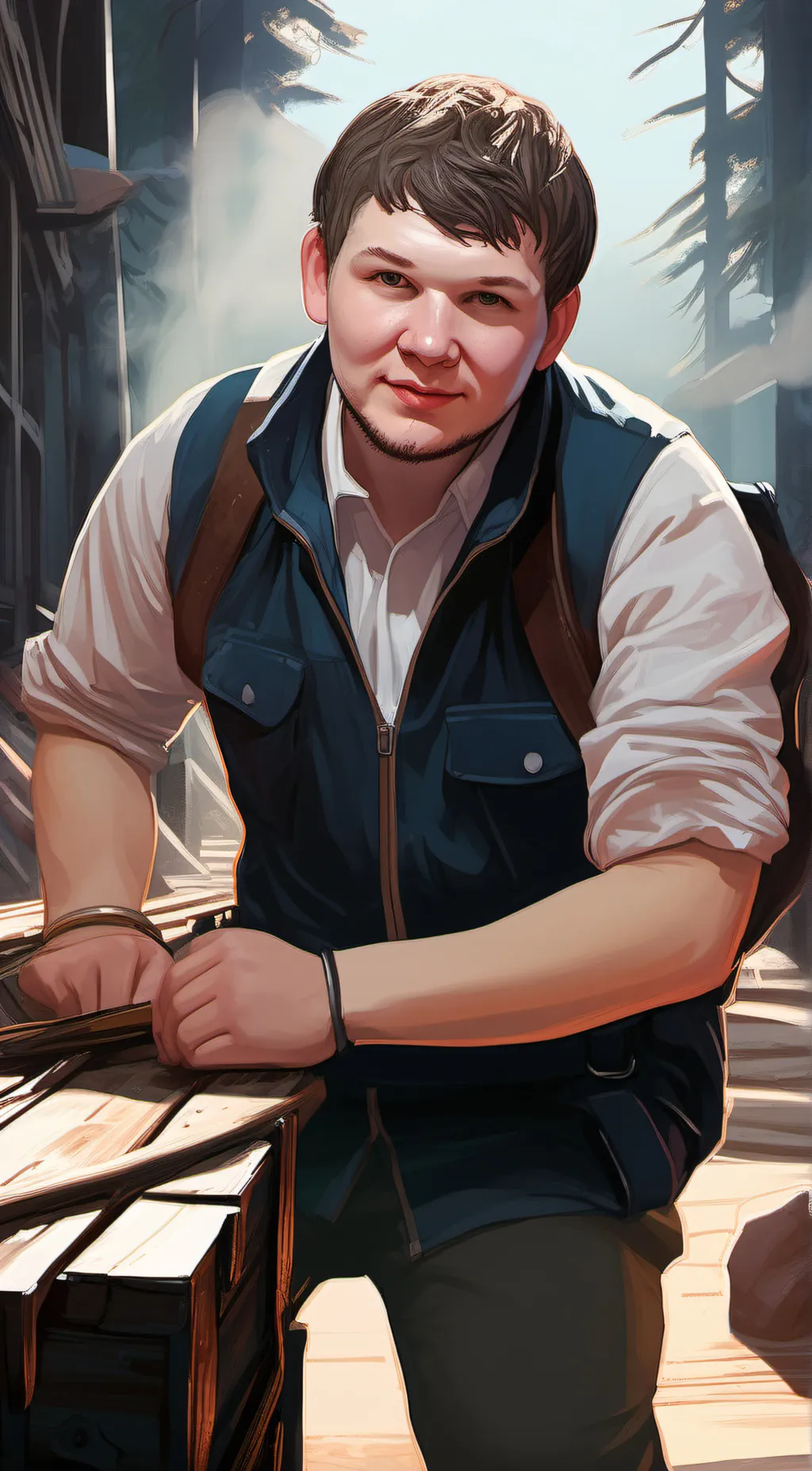 ai character: Owen background