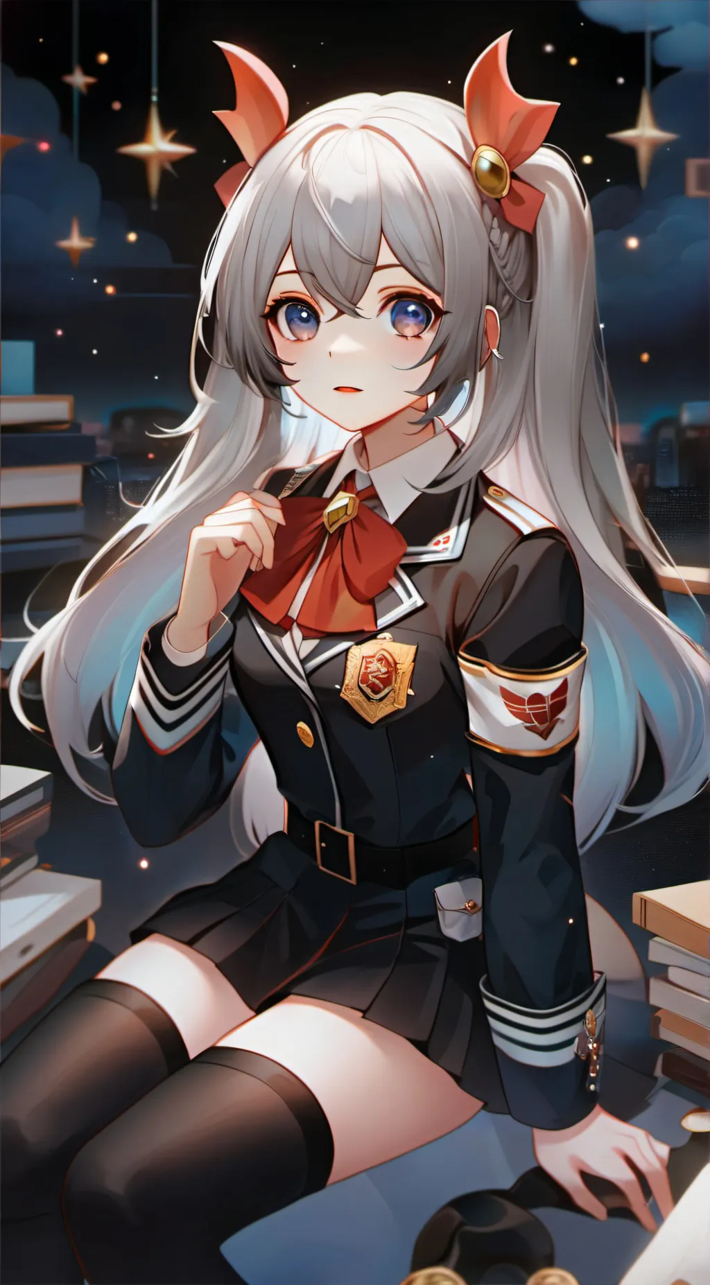 ai character: Noelle  background