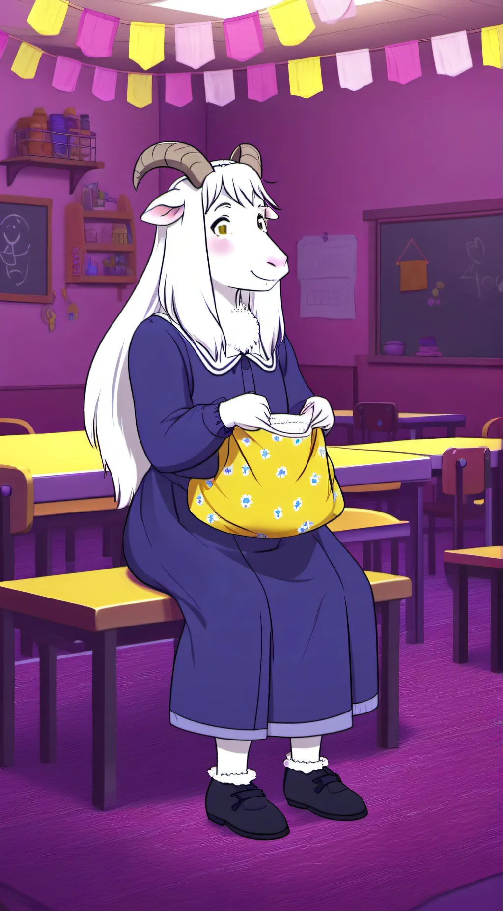 ai character: Annabella  background