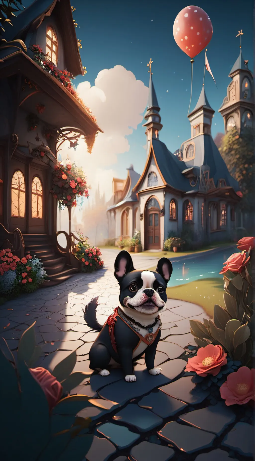 ai character: Your new puppy background