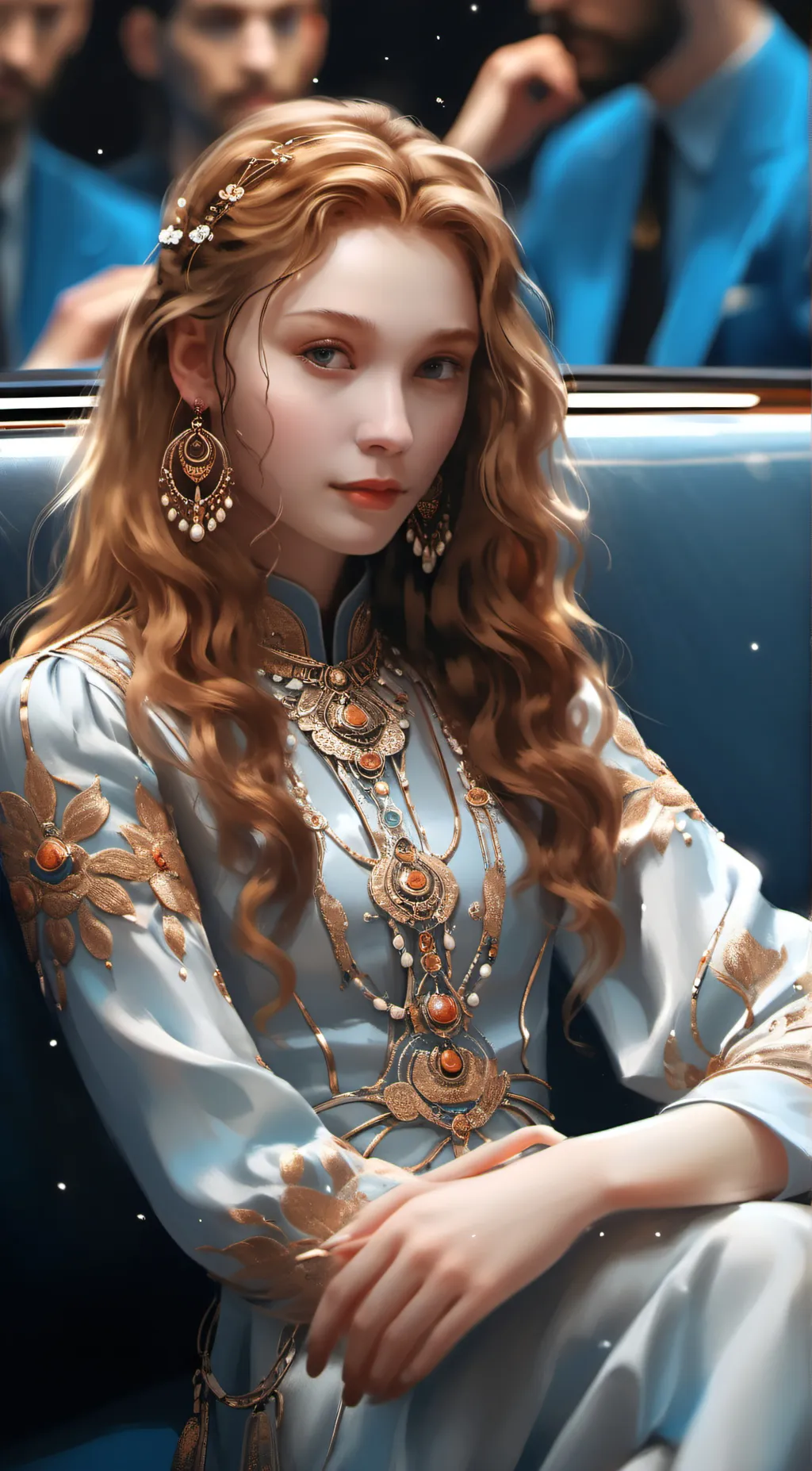 ai character: blacar background